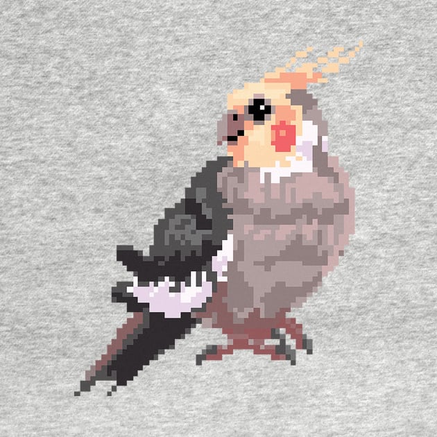 Pixel Cockatiel Test by Shalmons